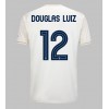 Nottingham Forest Douglas Luiz #12 Bortatröja 2025-26 Korta ärmar